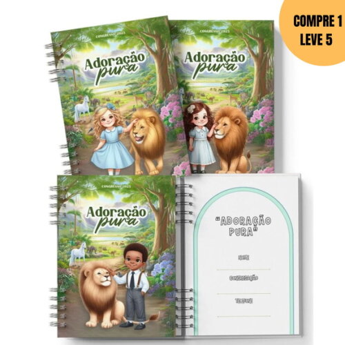 Arquivo Digital Kit Caderno Infantil Congresso - 3446