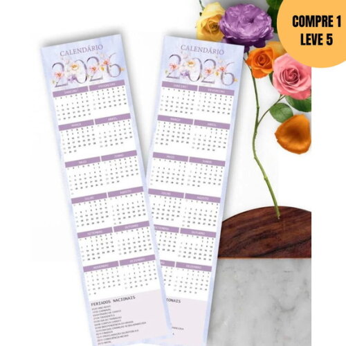 Arquivo Digital Kit Calendários de Mesa 2026 A5 -4470