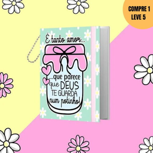 Arquivo Digital Kit Chaveiro Post It Versículos -3513