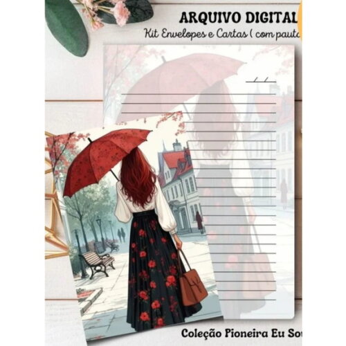 Arquivo Digital Kit de Envelopes Slim e Carta -2384