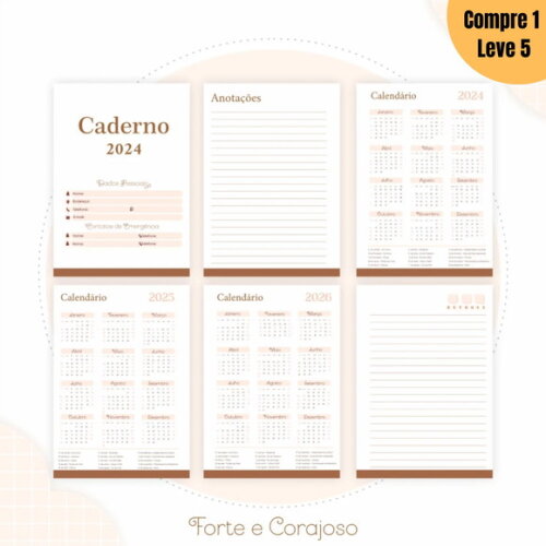 Arquivo Digital Kit Cristão Forte e Corajoso Masculino -828