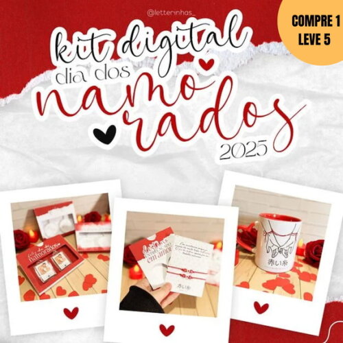 Arquivo Digital Kit Digital + Mimos Dia dos Namorados -3378