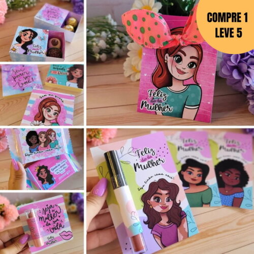 Arquivo Digital Kit Digital Mimos Dia da Mulher -1795