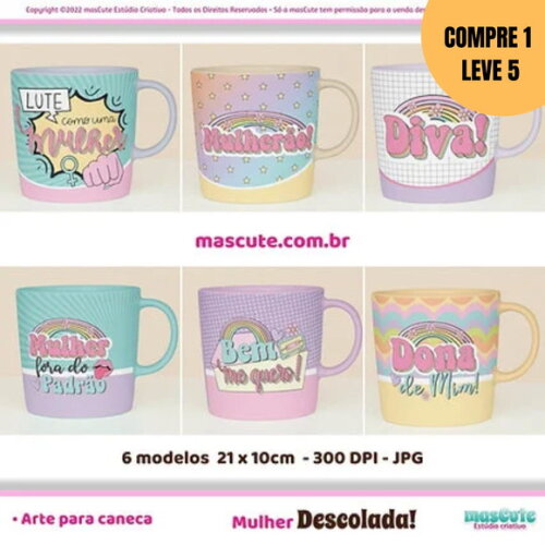 Arquivo Digital Kit Digital Mulher Descolada -1793