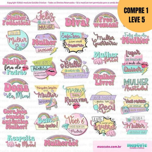 Arquivo Digital Kit Digital Mulher Descolada -1793