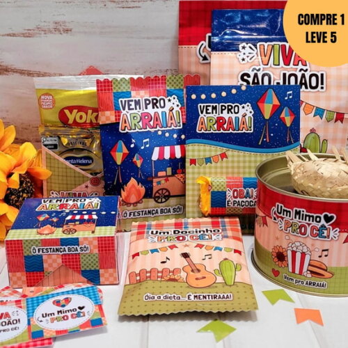 Arquivo Digital Kit Digital Printables Festa Junina -3557