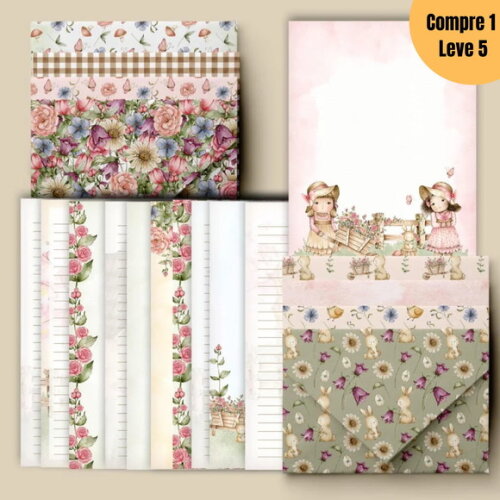 Arquivo Digital Kit Envelopes e Papéis de Carta 2025 -1144