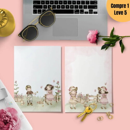 Arquivo Digital Kit Envelopes e Papéis de Carta 2025 -1144