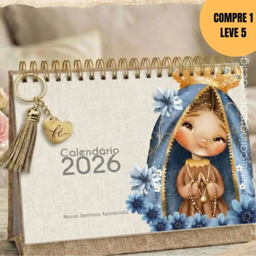 Arquivo Digital Kit Extra com 12 Capas para Calendário -6012