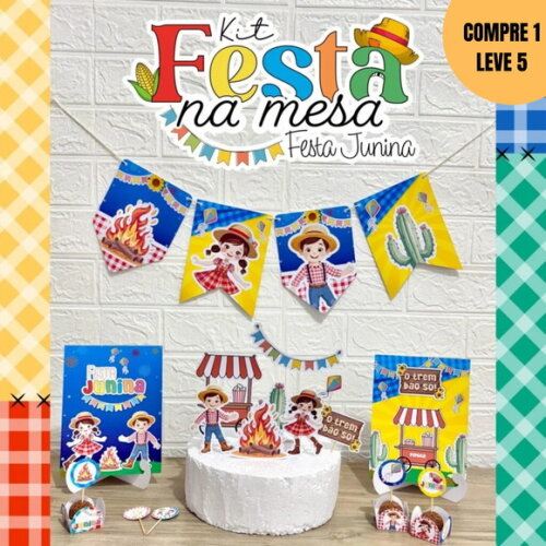 Arquivo Digital Kit Festa na Mesa Festa Junina -3911