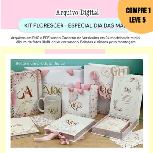 Arquivo Digital Kit Florescer Especial Dia das Mães -2438