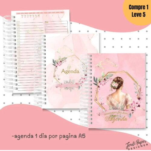 Arquivo Digital Kit Lady Agenda 2025 -664
