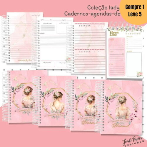 Arquivo Digital Kit Lady Agenda 2025 -664