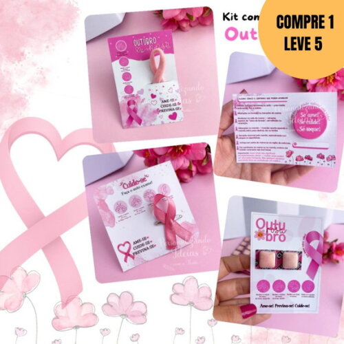 Arquivo Digital Kit Mimos Completo Outubro Rosa -5275