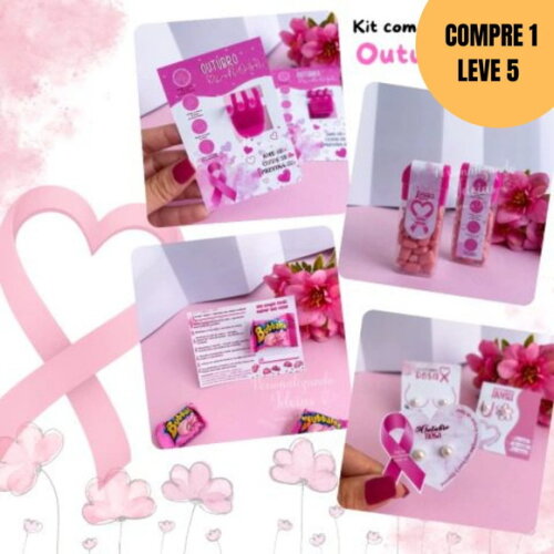 Arquivo Digital Kit Mimos Completo Outubro Rosa -5275