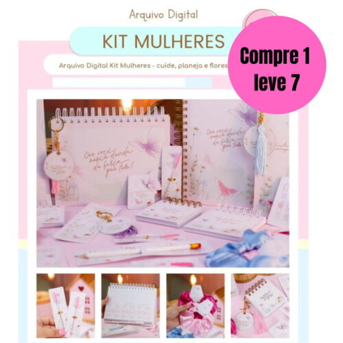 Arquivo Digital Kit Mulher Organizada -6397
