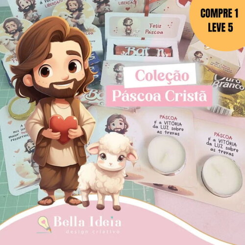Arquivo Digital Kit Páscoa Cristã -2213