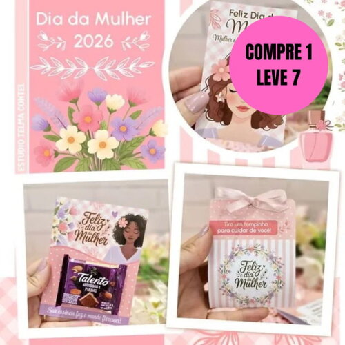 Arquivo Digital Kit Printables Completo Dia da Mulher -6379