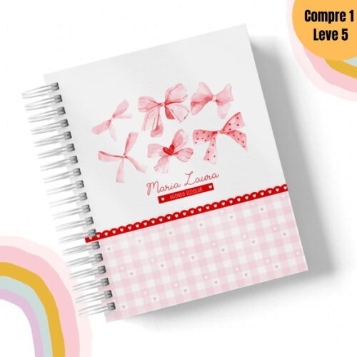 Arquivo Digital Laços Kit Escolar 2025 -925