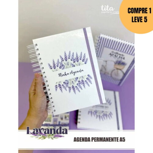 Arquivo Digital Lavanda Combo Encadernação -6068