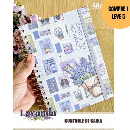 Arquivo Digital Lavanda Combo Encadernação Especial -6072
