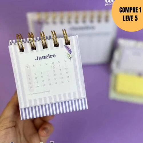 Arquivo Digital Lavanda Trio Calendários -6067