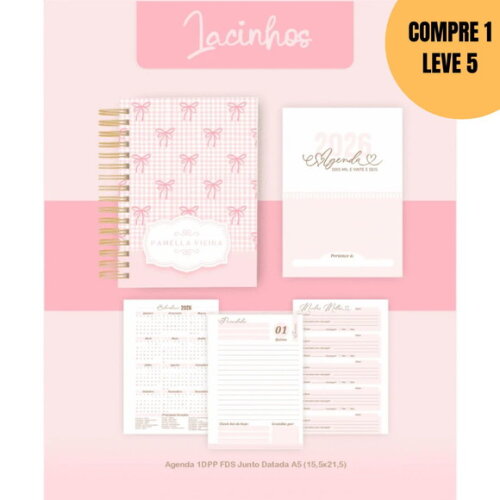 Arquivo Digital Lacinhos Agendas Planners 2026 -5719