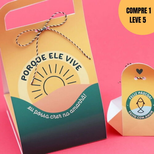 Arquivo Digital Lembrancinhas para Páscoa Cristã -2507
