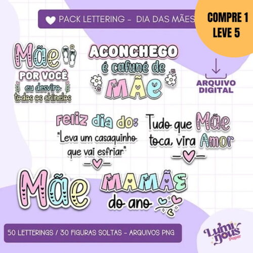 Arquivo Digital Lettering Dia das Mães -2530