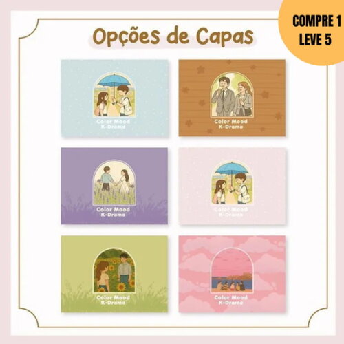 Arquivo Digital Livro de Colorir Color Mood K-dramas -3254