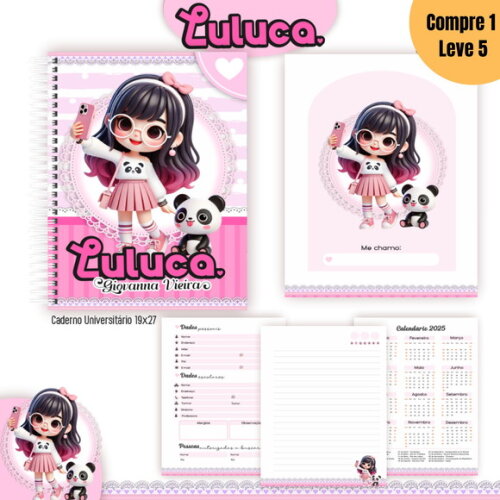 Arquivo Digital Loluca Kit Escolar 2025 -1072