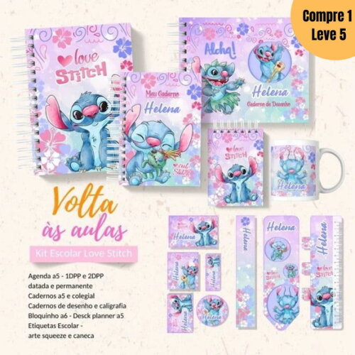 Arquivo Digital Love Stitch Kit Escolar 2025 -1014