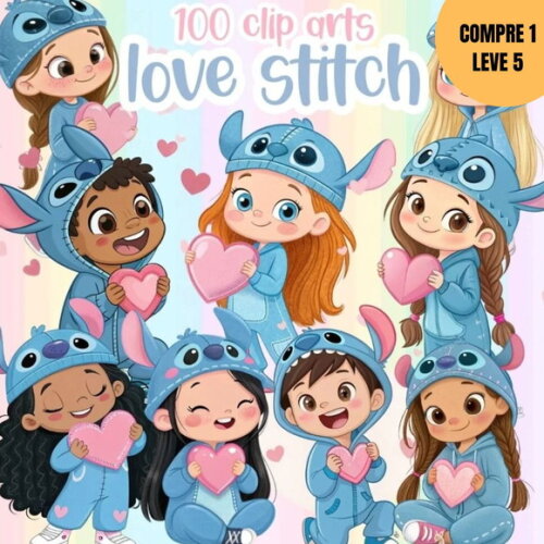 Arquivo Digital Love Stitch Kit Digital -4452