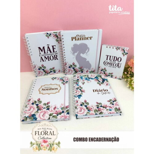Arquivo Digital Mãe 2025 Combo Encadernação -3055