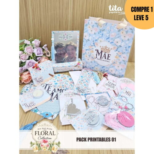 Arquivo Digital Mãe 2025 Pack Printables -3060
