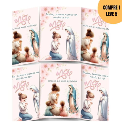 Arquivo Digital Mãe Capa Livrinho de Orações -4433