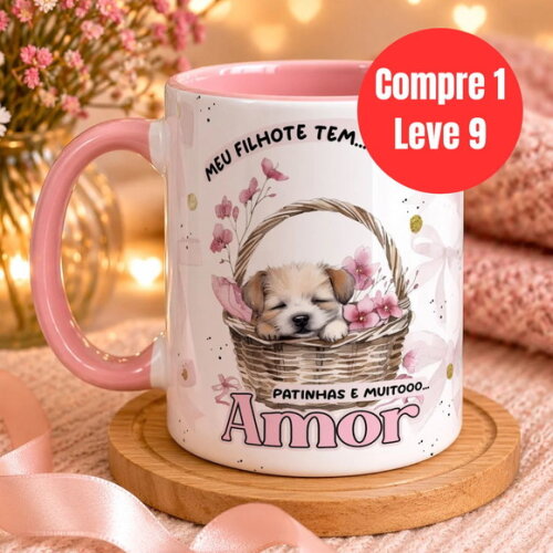 Arquivo Digital Mãe de Pet Artes para Caneca -6952