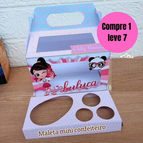 Arquivo Digital Maleta Mini Confeiteiro Páscoa -6600