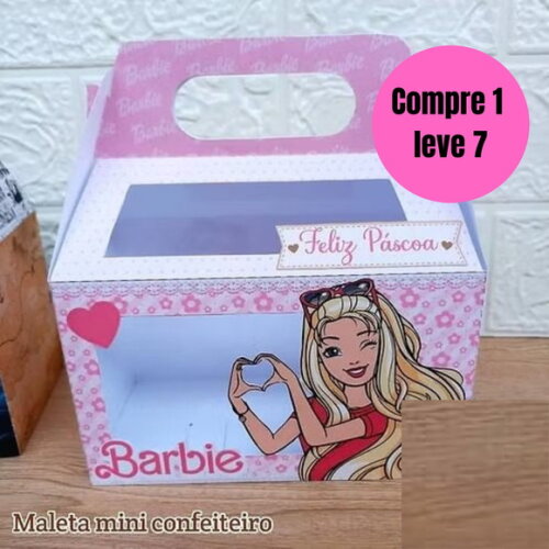 Arquivo Digital Maleta Mini Confeiteiro Páscoa -6600