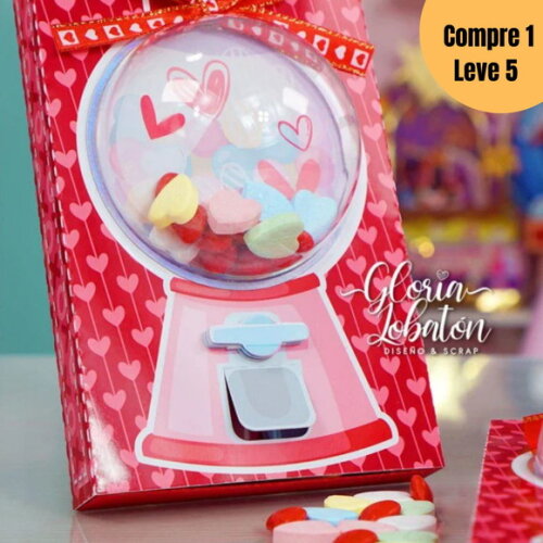 Arquivo Digital Máquina de Doces Porta Bombom -1812