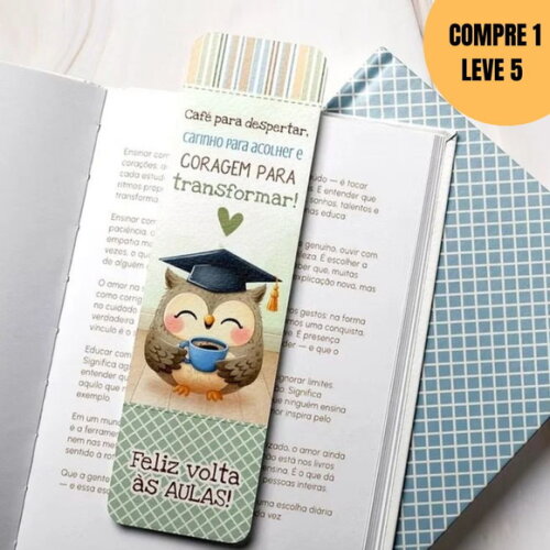 Arquivo Digital Marcadore de Páginas Volta às Aulas -4636