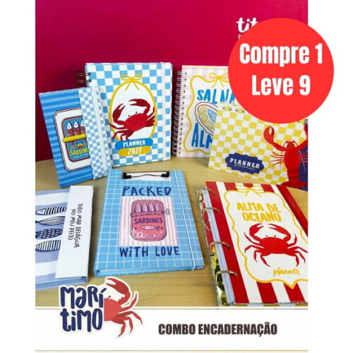 Arquivo Digital Maritimo Combo Encadernação -6989
