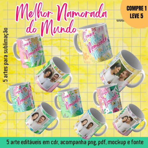 Arquivo Digital Melhor Namorada do Mundo com Foto -3630