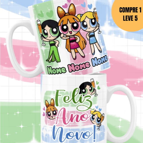 Arquivo Digital Meninas Super Poderosas Ano Novo 2025 -5885