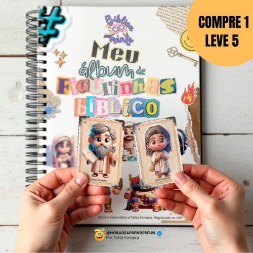 Arquivo Digital Meu Álbum de Figurinhas Bíblico -5402