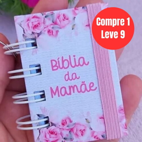 Arquivo Digital Mini Bíblia Chaveiro Dia das Mães -6961