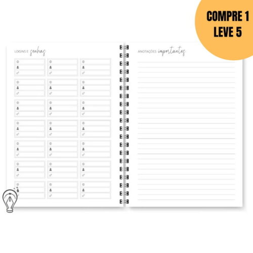 Arquivo Digital Miolo Agenda Cores Não Datada -5692
