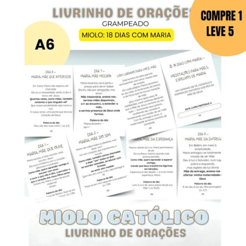 Arquivo Digital Miolo Livrinho de Orações -4622