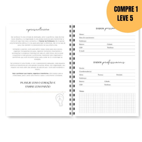 Arquivo Digital Miolo Planner Professor 2026 - 5268