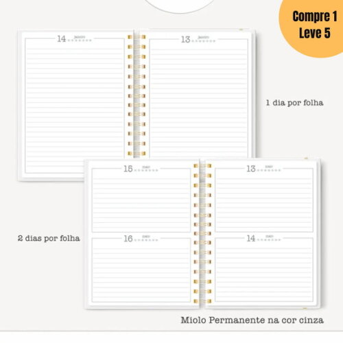 Arquivo Digital Miolos Básicos Agenda A5 Permanente -657